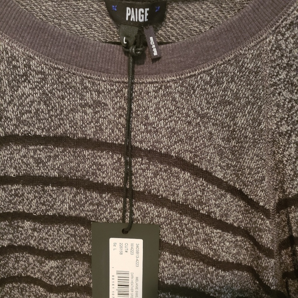 PAIGE sweater size L NWT
